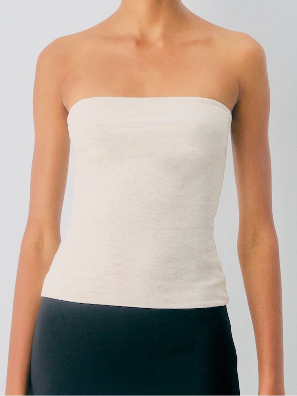 NWT Aritzia Casual Contour Waist length Tube Top Beige